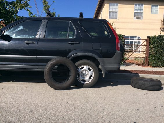 2003 Honda crv tire size #6