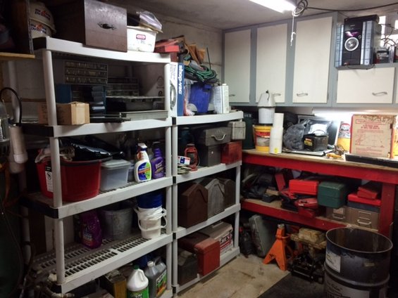 I got him to answer questions about the storage tote rack! If you have, Garage Organization