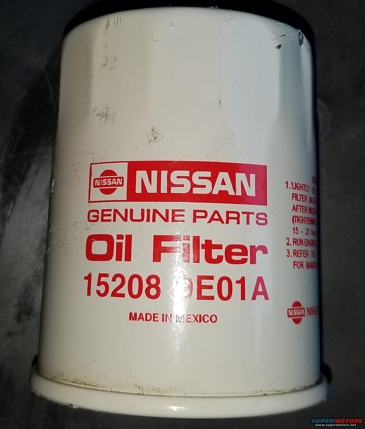 CUT OPEN Factory Installed NISSAN 15208 9E01A Bob Is The Oil Guy