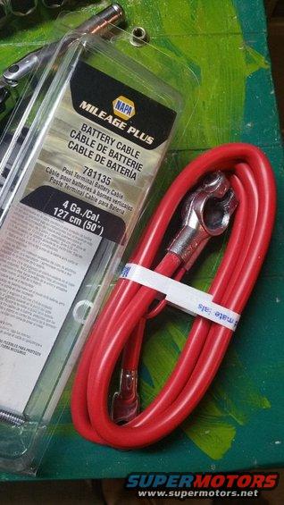 Cable Para Bateria De Cobre Calibre 4 Super Start