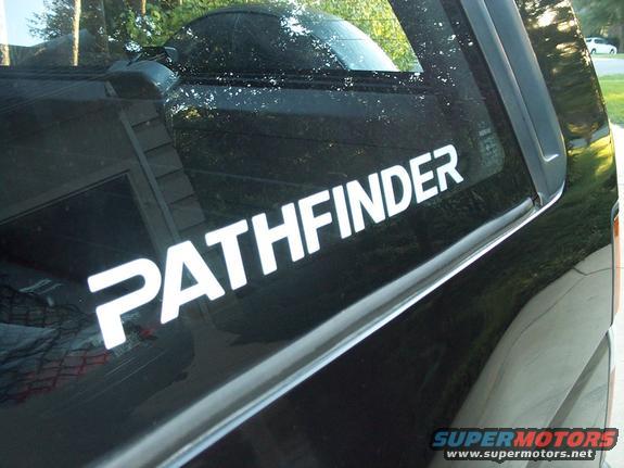Nissan pathfinder decals #8