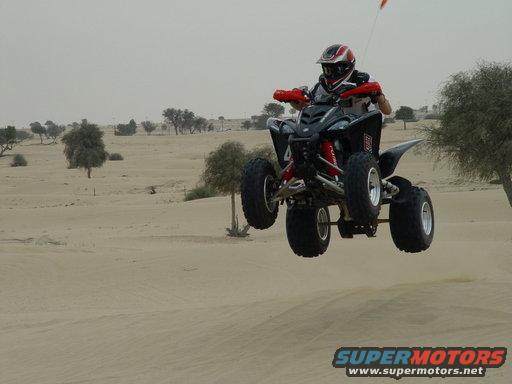 Raptor 660 Jumping