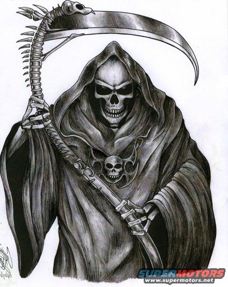 The Grim Reaper Tattoo By Demonchild97jpg Hits 7369 Posted On 1
