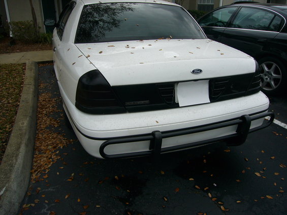 crown vic rear push bar