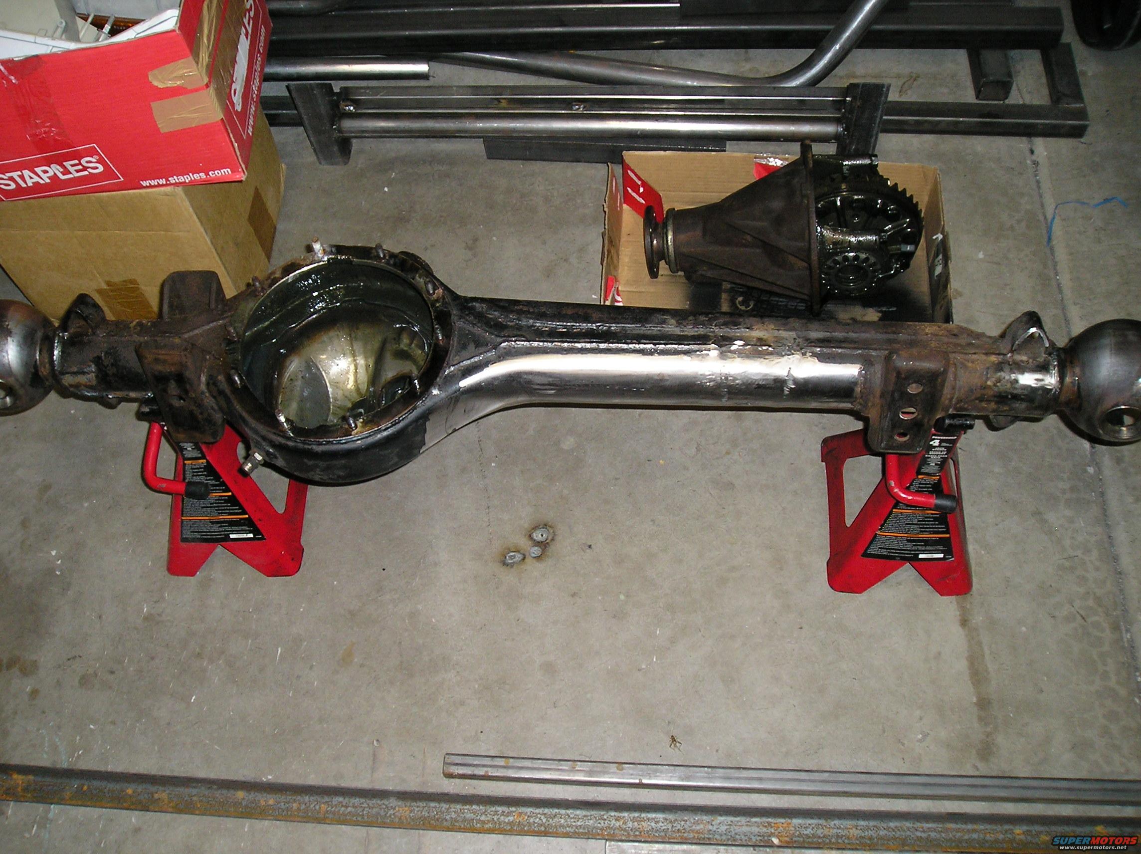 Toyota front solid axle rebuild