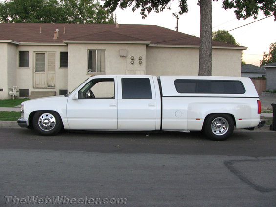 chevy dually lowered