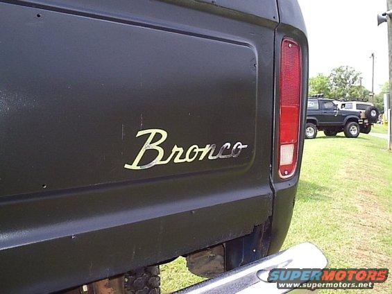 Ford Bronco Stickers