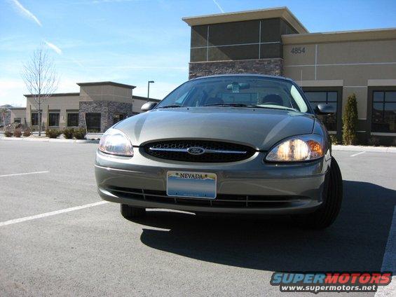 installing front license plate holder ford taurus