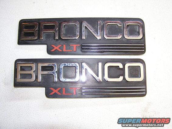 Ford Bronco Emblem