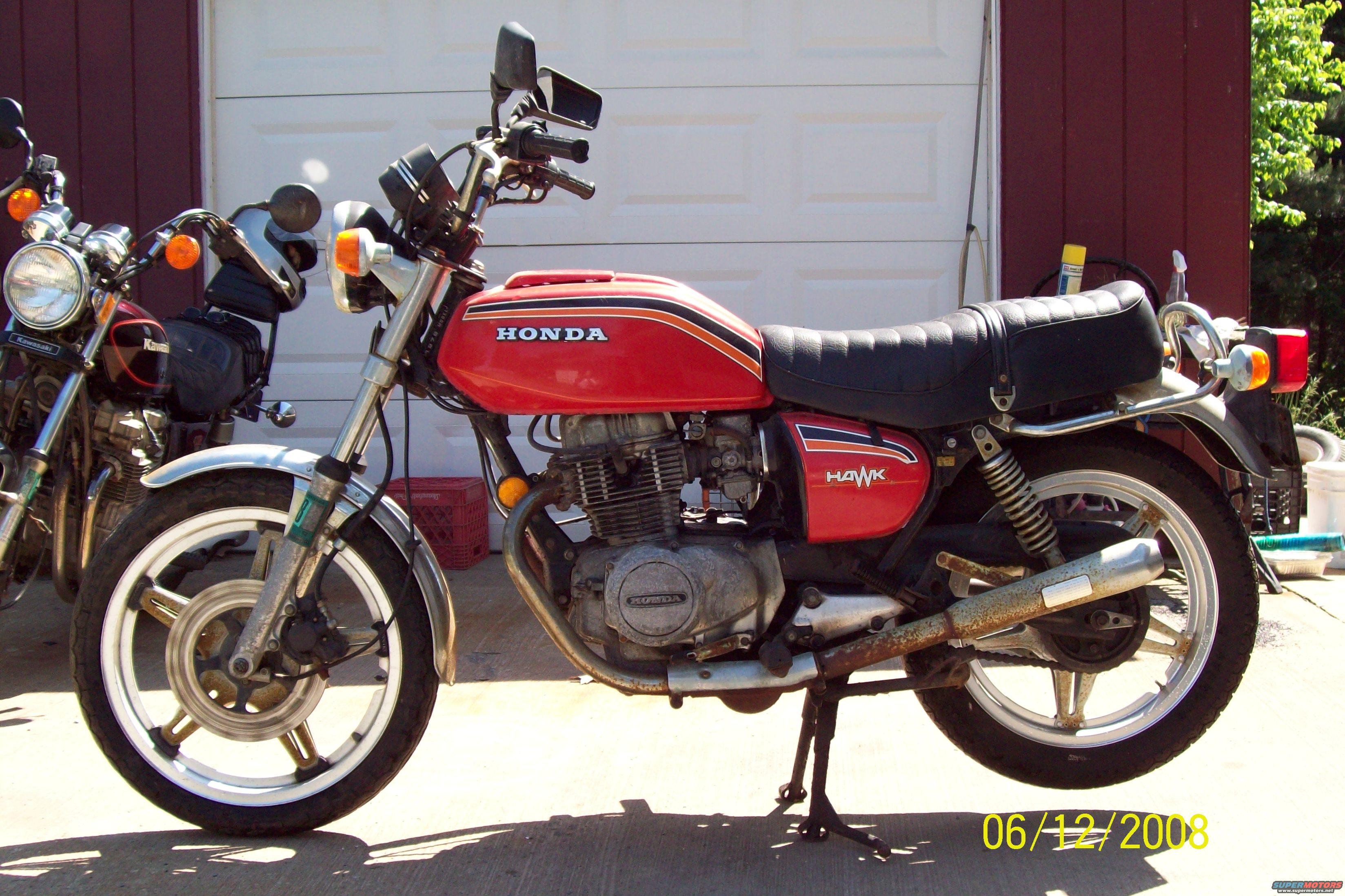 78 Honda cb400t hawk #2