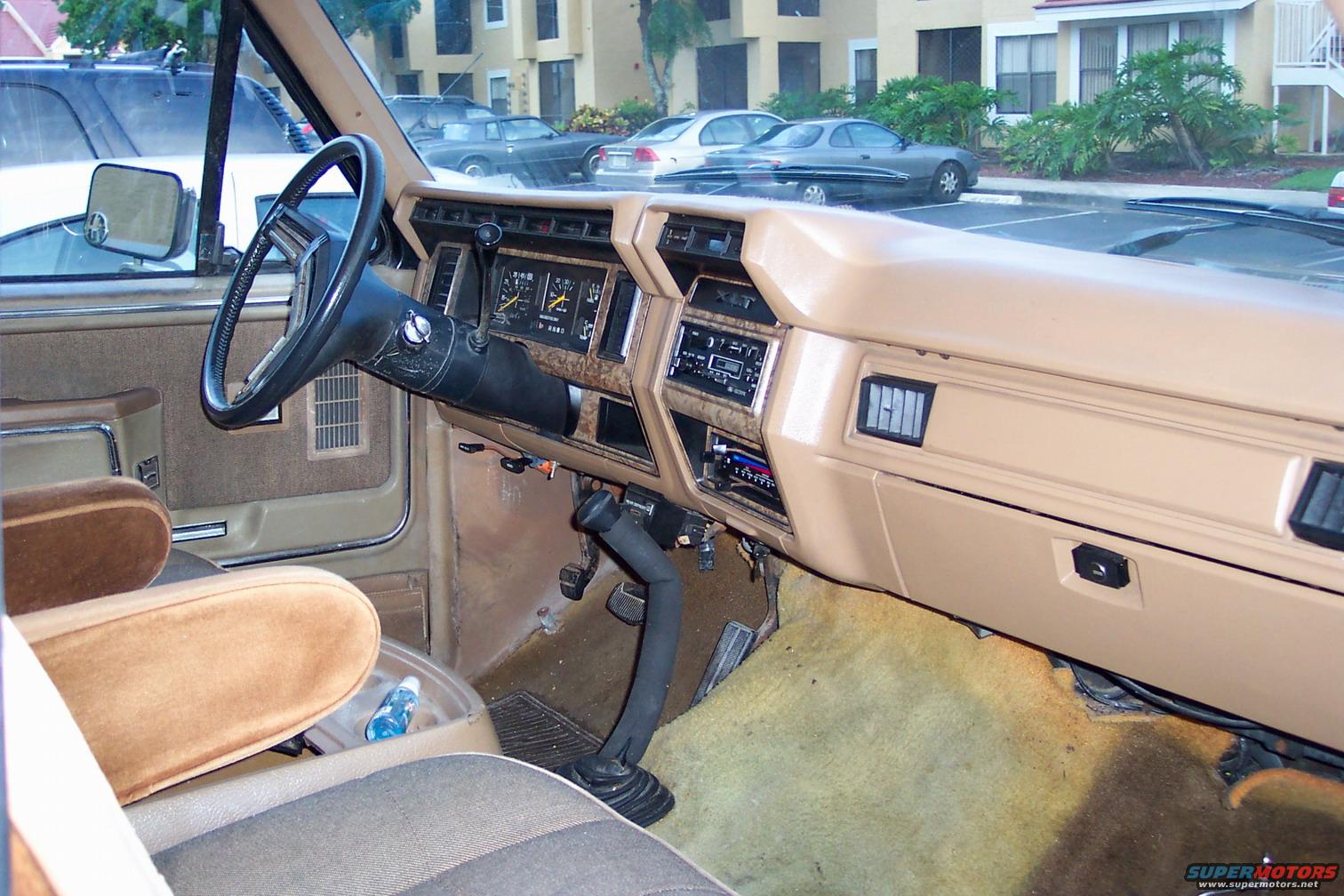 1986 Ford bronco interior #1