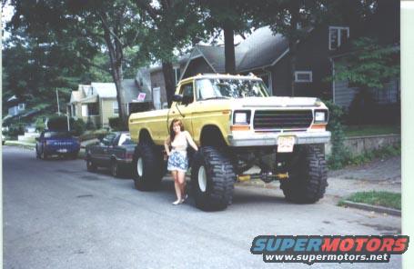 wife-and-yellow-truck.jpg My wife and my f250
