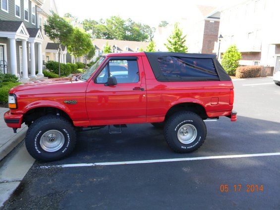 1995 Ford bronco with soft top #9