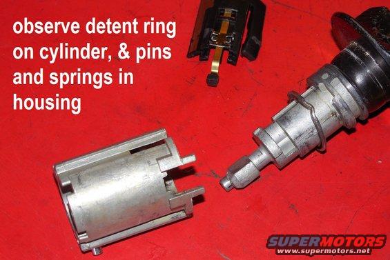 collar05.jpg Note the orientation of the detent ring as it falls off.  Don't lose the brass detent springs & pins from inside the housing (NOT VISIBLE in this pic).