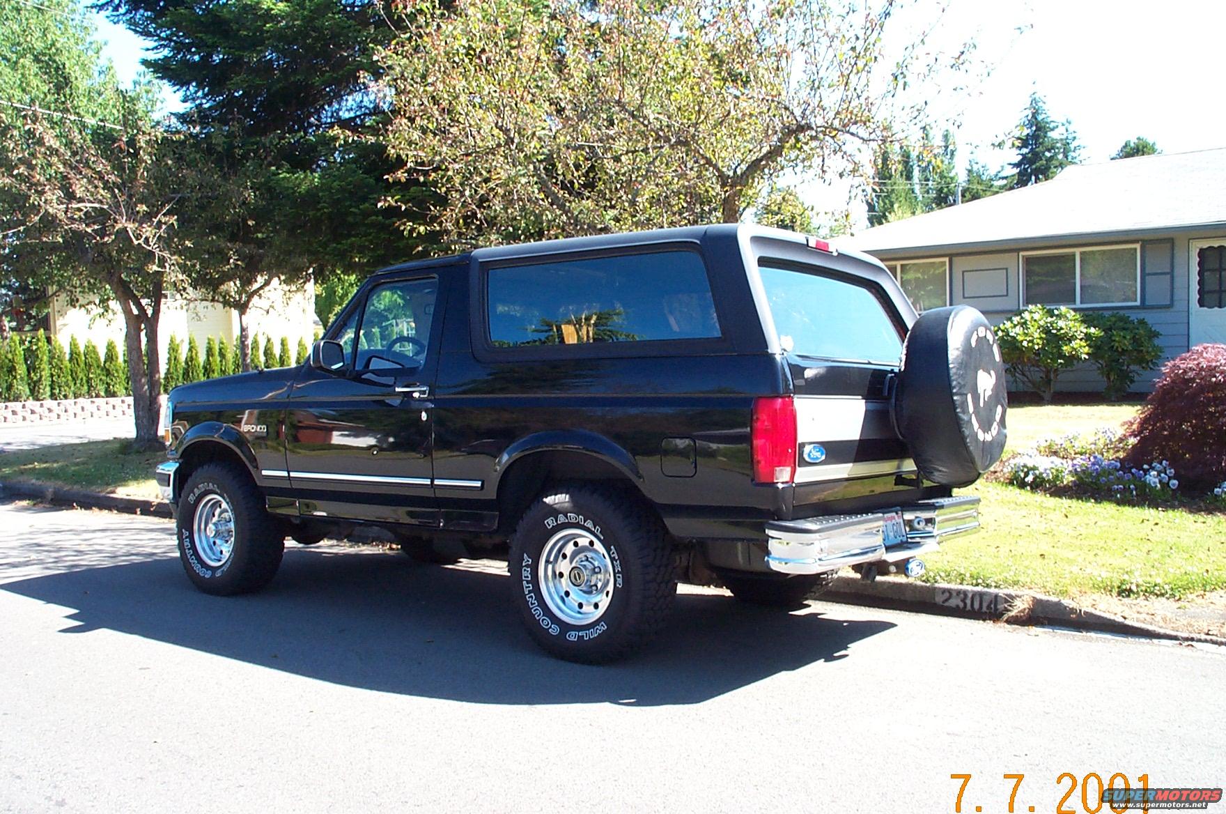 Ford bronco 1995 owner manual #4