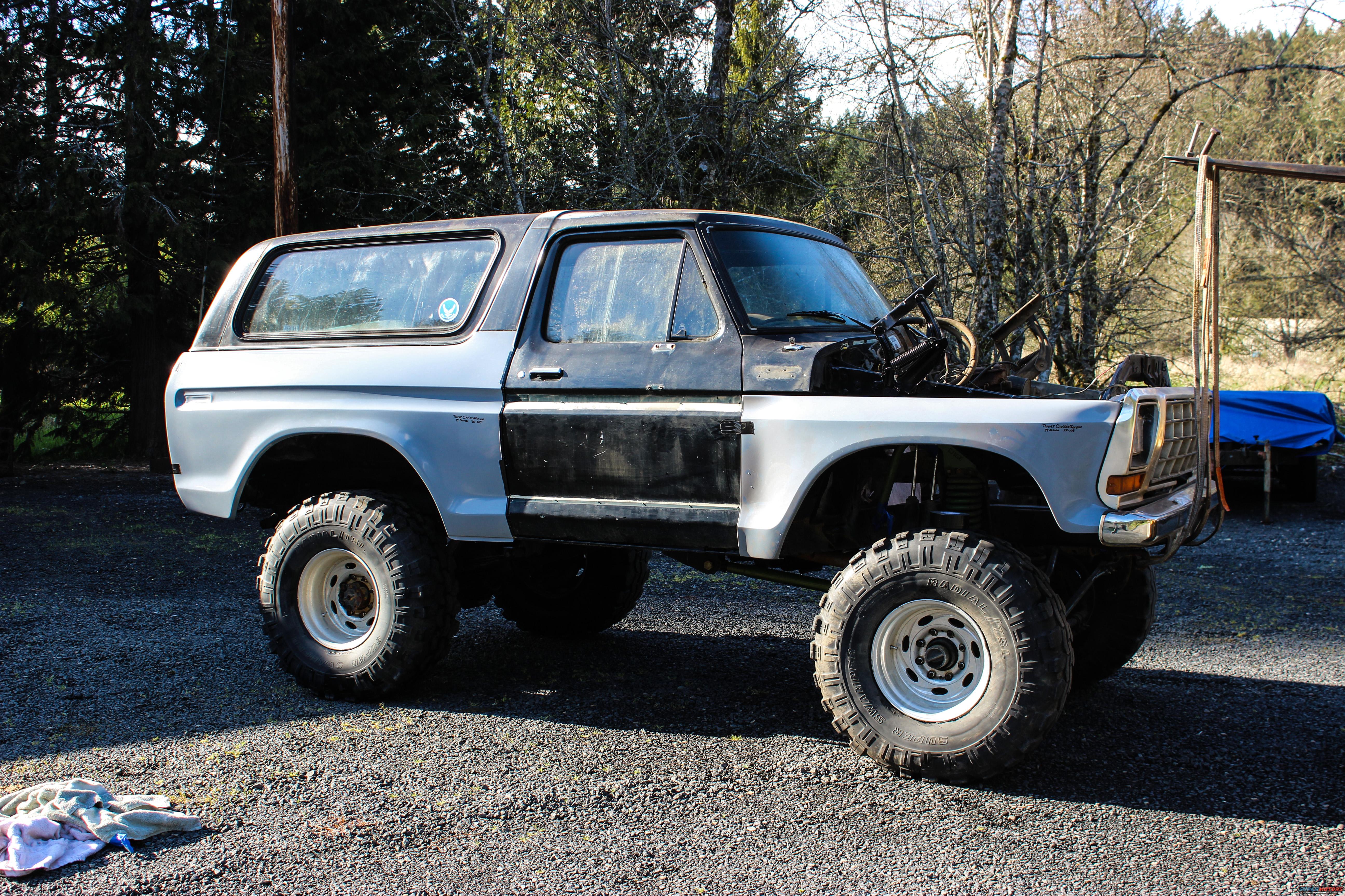 Ford bronco ii fiberglass fenders #8