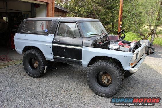 Ford bronco ii fiberglass fenders #2