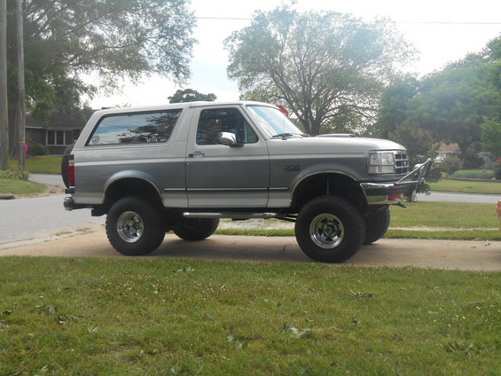 1994 Ford bronco 4 lift kit #3