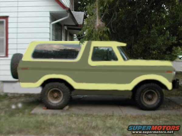 Ford bronco ii paint schemes #9