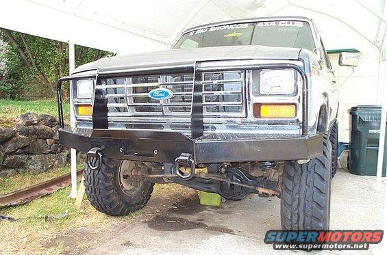 1990 Ford bronco winch bumper