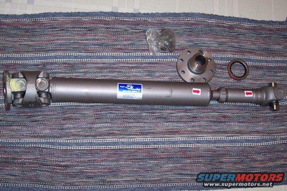 highangledriveline.jpg High Angle Driveline 1 ton rear driveshaft ready to go in.