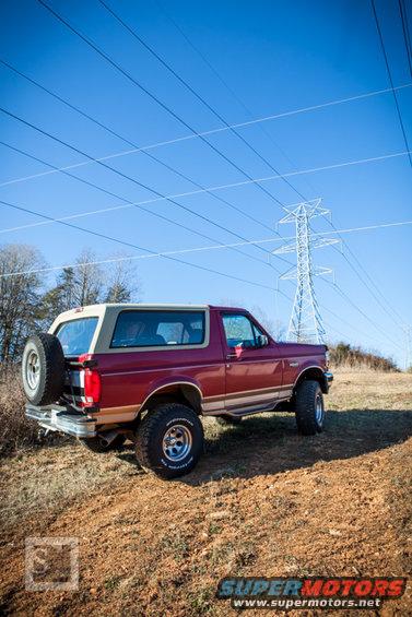 1995 Ford bronco 6 inch lift #8