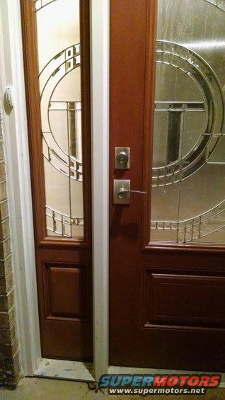 img_20170107_190132079.jpg I put deadbolts in that match the handles: Schlage B60N CEN 619, with the strike reinforcement plates.