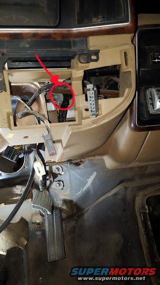 20161015_224126_arrow.jpg Tried to circle where I found the clutch safety connector on the factory harness