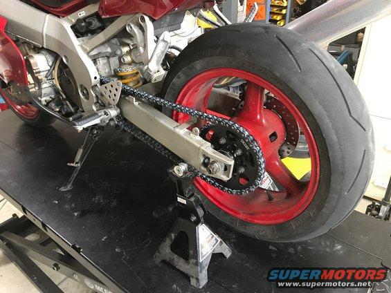 rear-wheel-back-on.jpg 1998 ZX9R Vortex 525 Chain and Sprocket Install