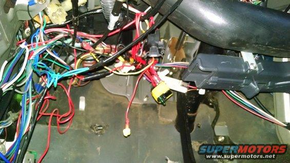 img_20170811_113354571.jpg There are at least 5 aftermarket systems hacked into the dash wiring below the column, but some of them are abandoned.