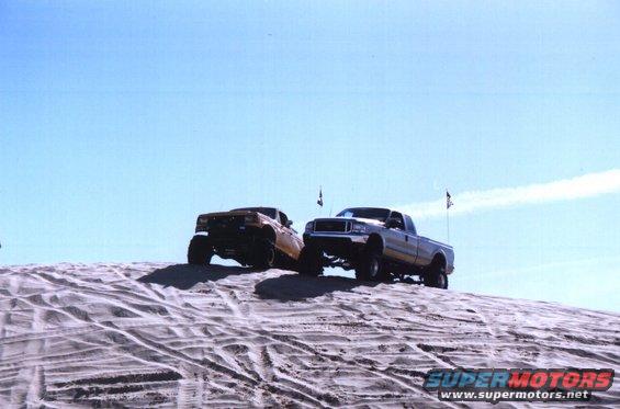 tonka-and-extreme-duty.jpg in the big dunes