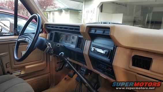 1985 ford bronco interior detailing picture supermotors net 1985 ford bronco interior detailing