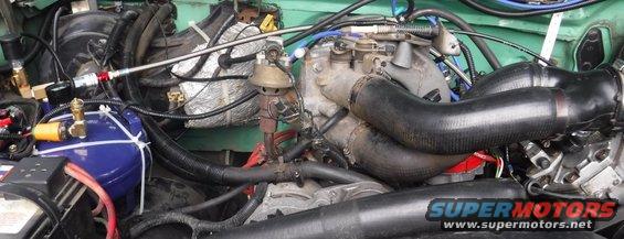 dscf0711--rotolock-fitting-ss-hose.jpg Compressor plumbing finalized with Rotolock flange fitting on discharge port, and SS braided, teflon lined hose all the way to the tank.