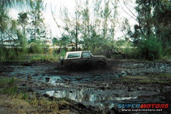 94 Ford bronco mudding #8