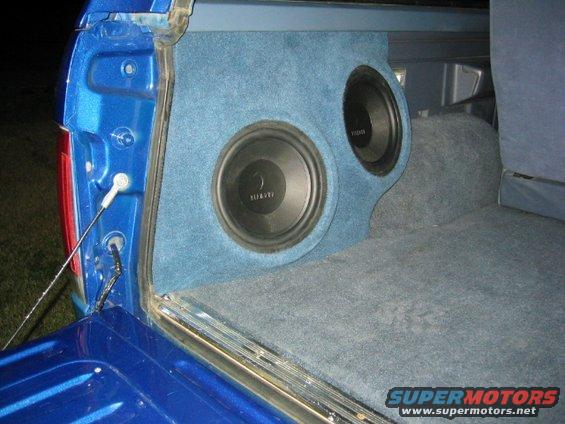 1989 Ford bronco speaker size #4
