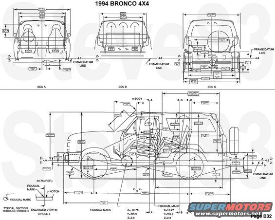 broncoline94.jpg '94 Bronco Dimensions
IF THE IMAGE IS TOO SMALL, click it.

Compiled from the '94 Body Builders' Layout Book

See also:
[url=https://www.supermotors.net/registry/media/1144559][img]https://www.supermotors.net/getfile/1144559/thumbnail/line8086.jpg[/img][/url] . [url=https://www.supermotors.net/registry/media/1163830][img]https://www.supermotors.net/getfile/1163830/thumbnail/f150line94.jpg[/img][/url]