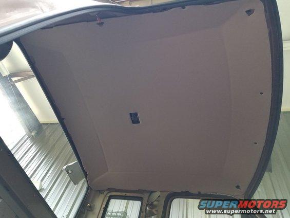 20200407_110110.jpg The new headliner material (~$22/yd at a fabric supply in 2019) went on pretty easily, but I might not have stretched it enough.
IF THE IMAGE IS TOO SMALL, click it.

[url=https://www.supermotors.net/registry/media/1157604][img]https://www.supermotors.net/getfile/1157604/thumbnail/20200117_160208.jpg[/img][/url]