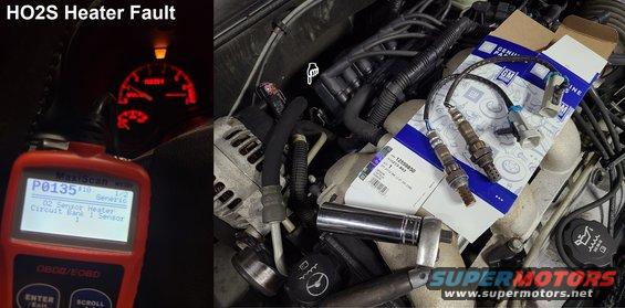 ho2sfault.jpg The SES light was on for P0135 ([url=https://www.amazon.com/dp/B000C9I7Z4]oxygen sensor[/url] heater, B1S1), and a quick test showed the sensor was actually burned out internally. So it was replaced and the code was cleared.
IF THE IMAGE IS TOO SMALL, click it.

Oxygen sensor GM $48

[url=https://www.rockauto.com/en/catalog/pontiac,2003,grand am,3.4l v6,1410994]RockAuto parts for this car[/url] 
[url=https://www.amazon.com/hz/wishlist/ls/RMLF177SU9JW]Amazon list of parts for this car.[/url]