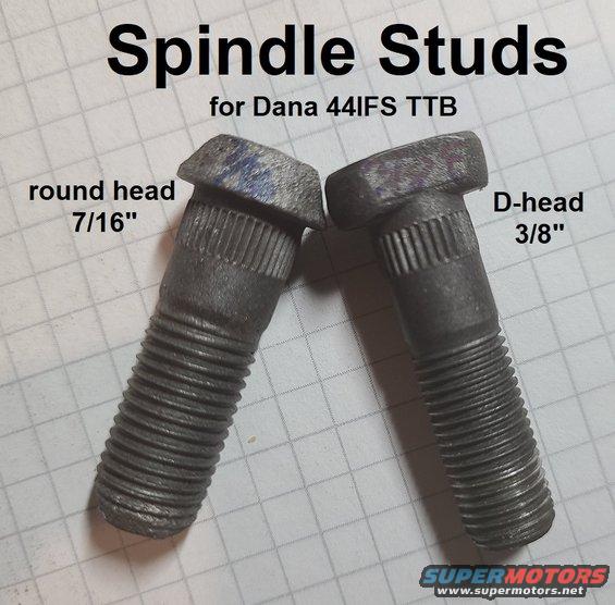 spindle-studs.jpg Dana 44IFS Spindle Studs
IF THE IMAGE IS TOO SMALL, click it.

Sandblasted & thread-chased.

[url=https://www.supermotors.net/registry/media/72348][img]https://www.supermotors.net/getfile/72348/thumbnail/d44ifs-hd.jpg[/img][/url]