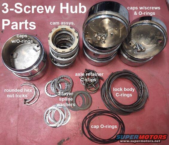 hubpts3org23.jpg Used 3-Screw Auto Hub Lock Parts
IF THE IMAGE IS TOO SMALL, click it.