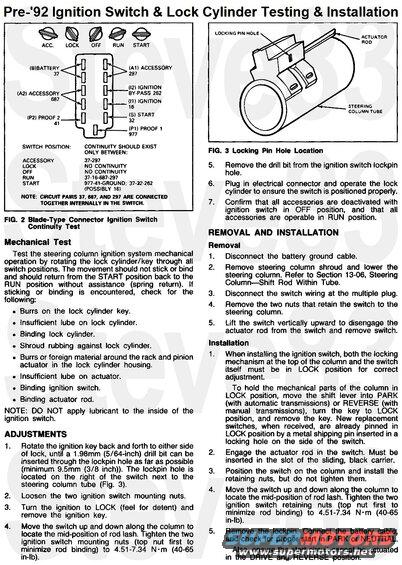 igsw8091install.jpg Pre-'92 Ignition Switch & Lock Cylinder Testing & Installation
IF THE IMAGE IS TOO SMALL, click it.