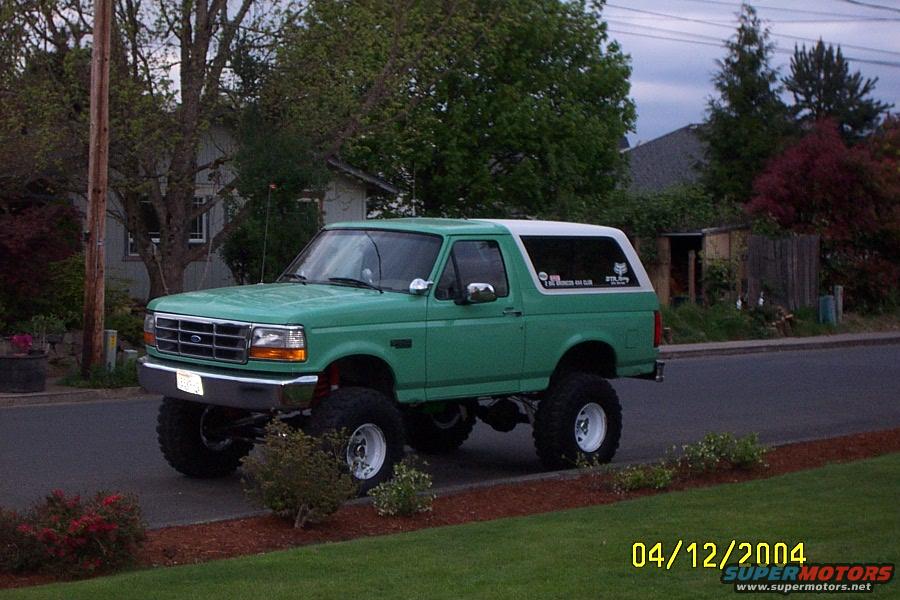 1996 Ford bronco owner manual #10
