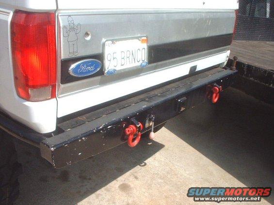 Ford bronco ii rear bumper #2