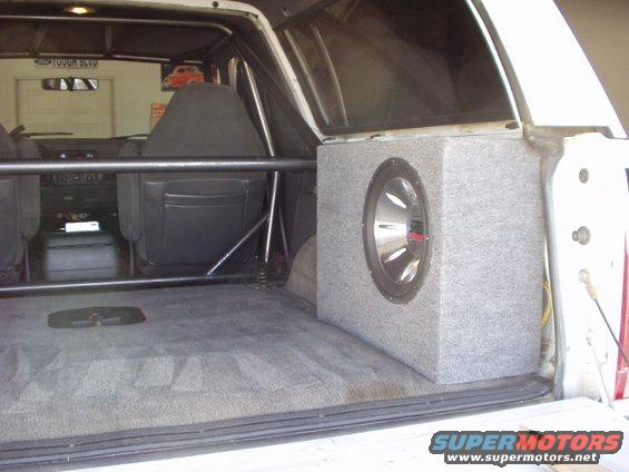 ford bronco sub box