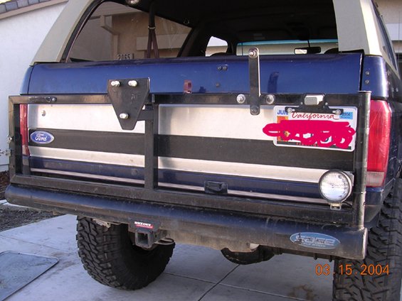 1994 Ford bronco rear bumper #8