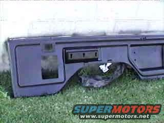 ford bronco rear interior panels