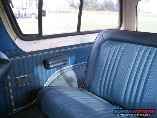 Ford bronco back seat #10