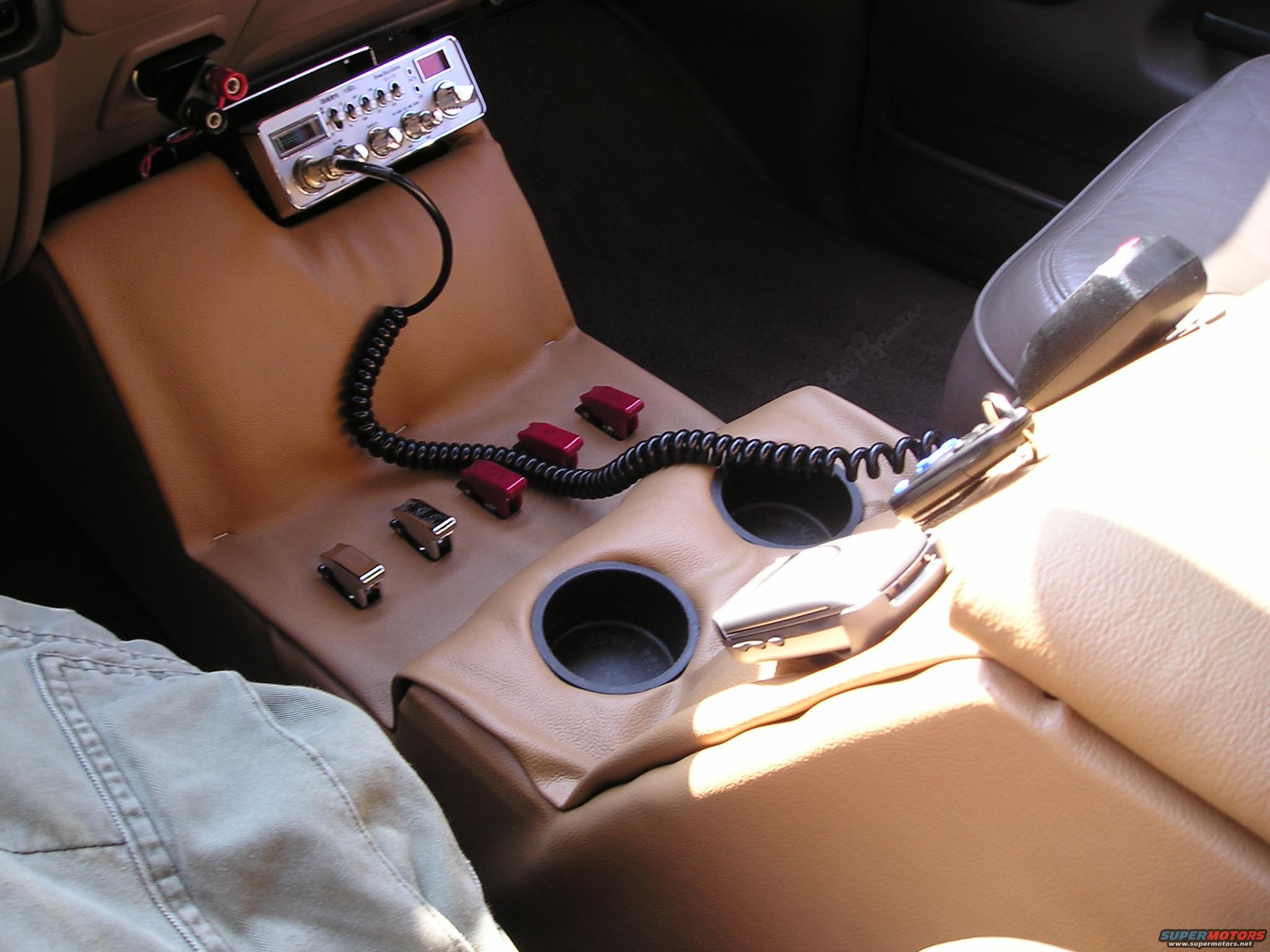 Ford bronco custom center console #2