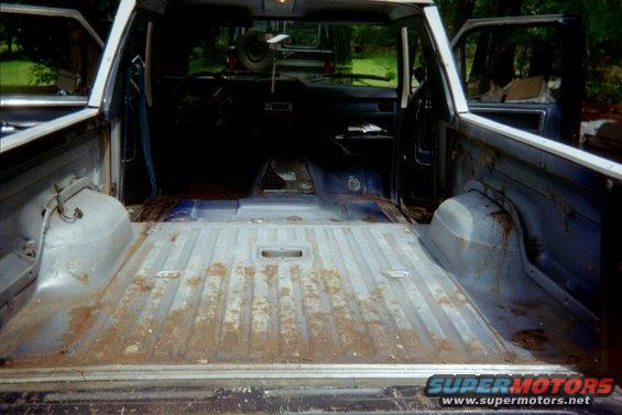 img25.jpg I had a nice rust surprise waiting for me underneath the carpet. Tooka helluva alot of sanding, 4 metal patches and a bunch of fiberglass to prep the body.