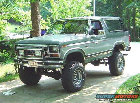 1986 Ford bronco lift kit #7